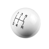 Hurst Shift Knob - 5-Speed Pattern - White - 1630008
