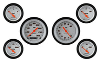 Classic Instruments Velocity White Six Gauge Set - VS01WBLF