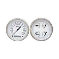 Classic Instruments Classic White Two Gauge Set - CW02SLF