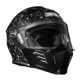 Simpson Motorcycle Mod Bandit Helmet - Forged Carbon - Extra Small - M59FCXS