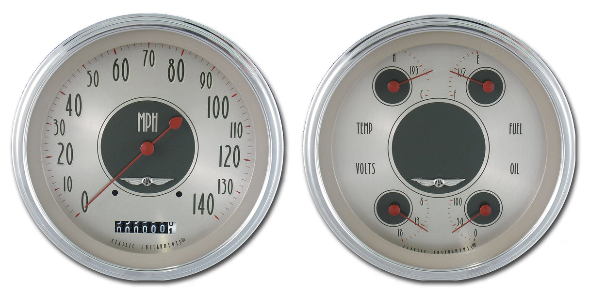 Classic Instruments 47-'53 AMERICAN NICK CHV TRK- SPEED/QUAD-LS - CT47AN52-LS