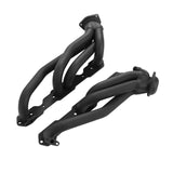 Flowtech Shorty Headers - Black Painted - 91837FLT