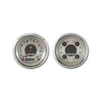 Classic Instruments American Nickel Two Gauge Set - AN02SHC