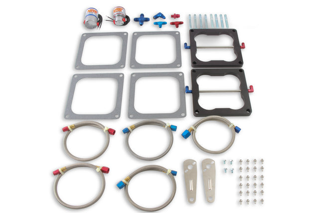 NOS Pro-Shot Fogger "Upgrade Kit"-Cheater Nitrous System,Dual 4500 Holley Flange - 02023NOS