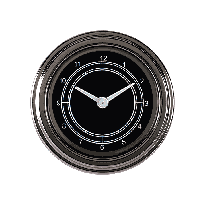 Classic Instruments Traditional 2 1/8" Clock - TR90SLF