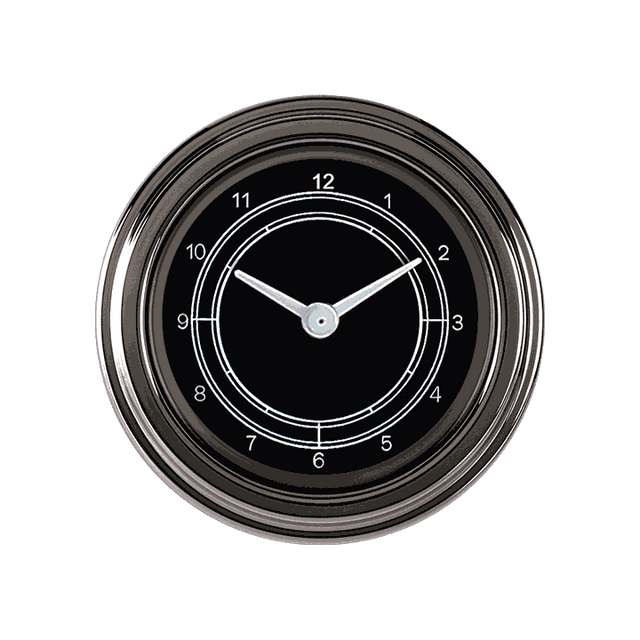 Classic Instruments TRADTIONAL 2IN CLOCK W/RESET - TR90SRC