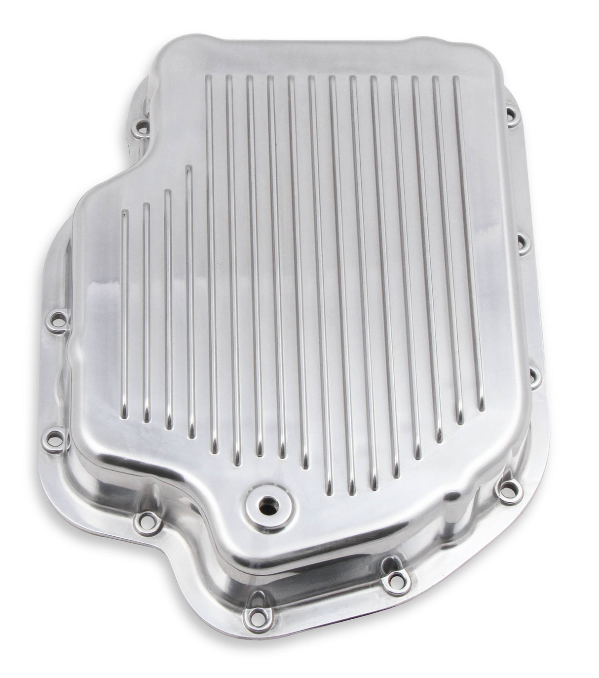 Mr Gasket Transmission Oil Pan - Polished Aluminum - 9796PMRG