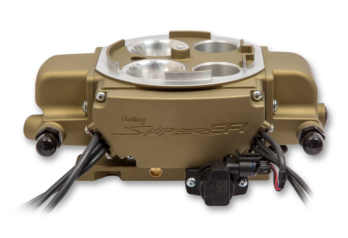 Holley 550-869K Sniper EFI Quadrajet™ Master Kit - Classic Gold