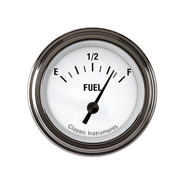 Classic Instruments WHITE HOT 2IN FUEL 240-33 - WH09SLC
