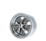 Scott Drake 14x7 Styled Steel Wheel Chrome/Charcoal - C5ZZ-1007-BR