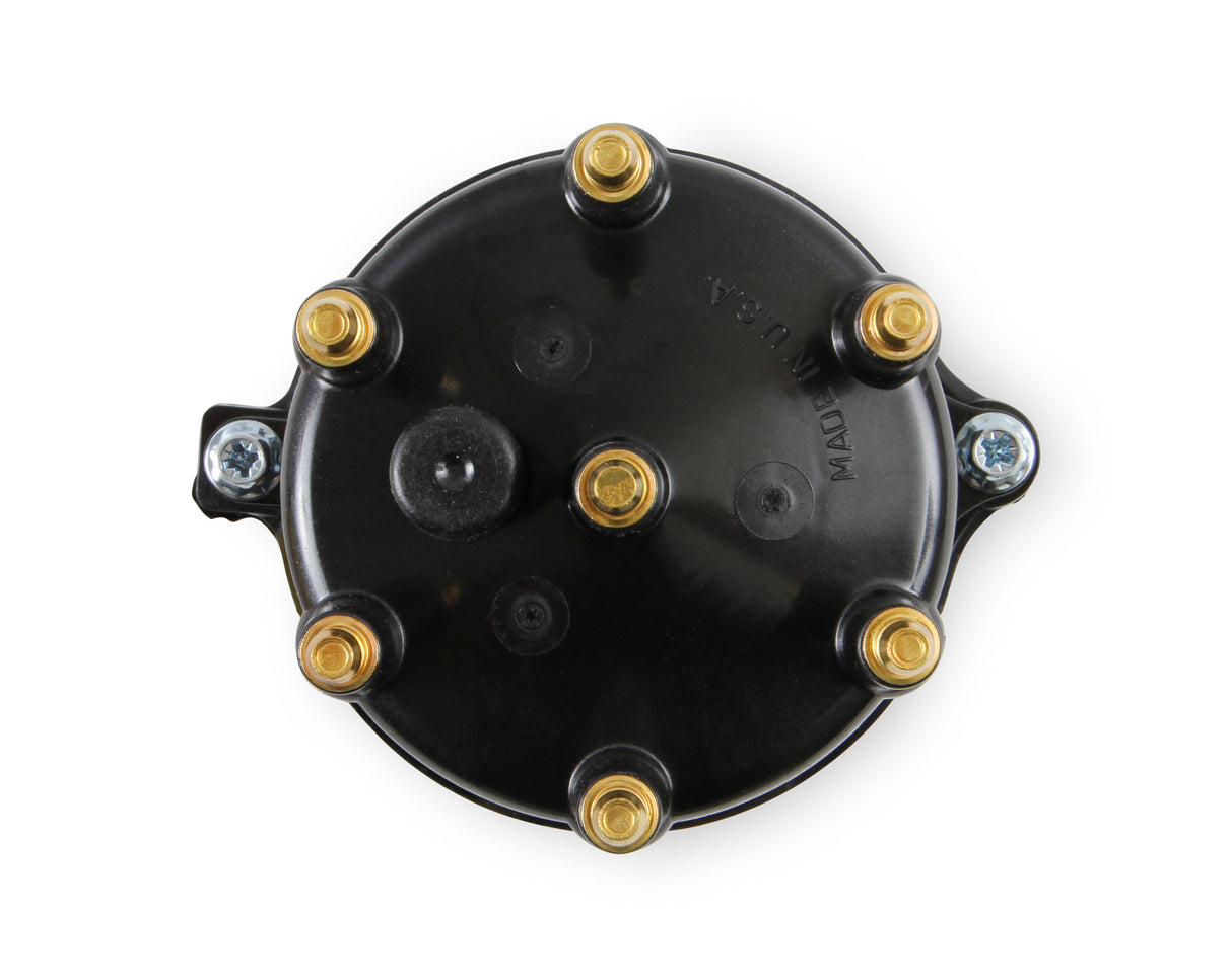 ACCEL Distributor Cap - Jeep 4.0L - Male - HEI Style - Black - 120330