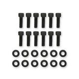 Holley 890011B Sniper Valve Cover - Fabricated Aluminum - Ford Small Block - Tall - Black
