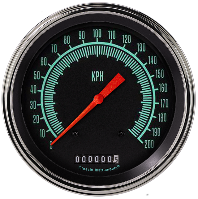 Classic Instruments G/Stock 4 5/8" Speedometer - GS58SLF