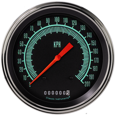 Classic Instruments G STOCK 5IN SPEEDO 200 KPH - GS58SLC
