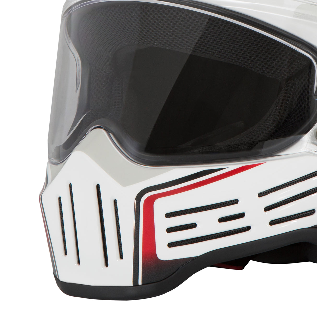 Simpson Motorcycle M30 Bandit Helmet - Lifter White - Medium - M30LIFT1MD