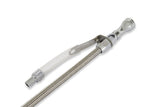 Mr Gasket Engine Oil Dipstick & Tube - Braided Stainless Steel - 9705G
