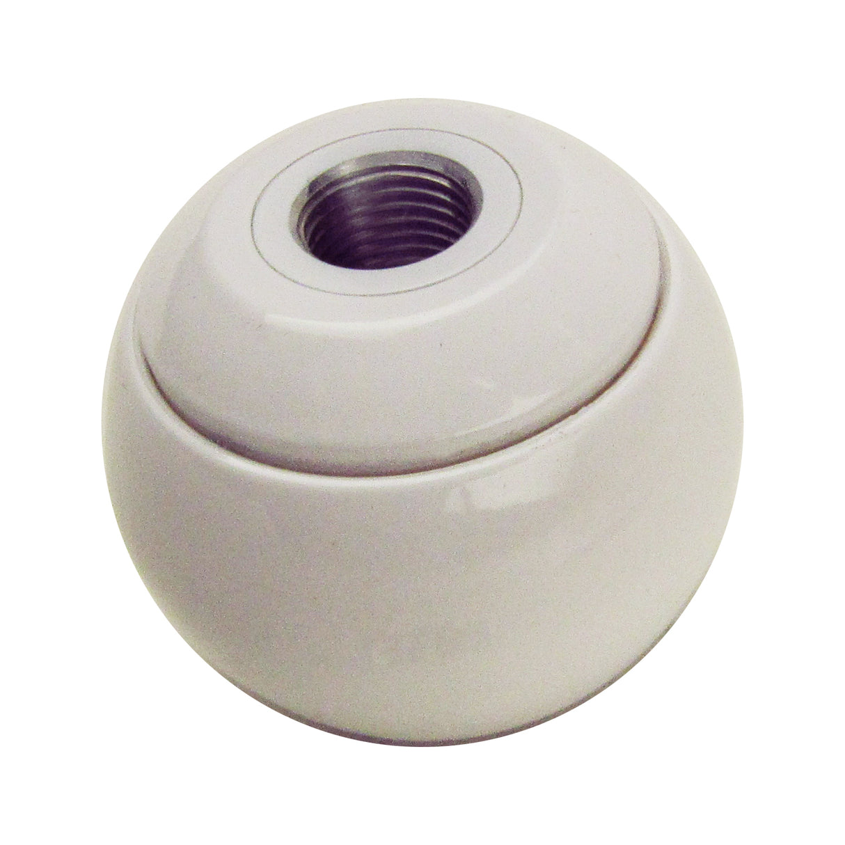 B&M White Shifter Knob - 46110