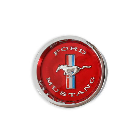 Scott Drake Styled Steel Wheel Center Cap Running Pony Red - C5ZZ-1130-W