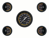 Classic Instruments Autocross Yellow Six Gauge Set - AX00YBLF