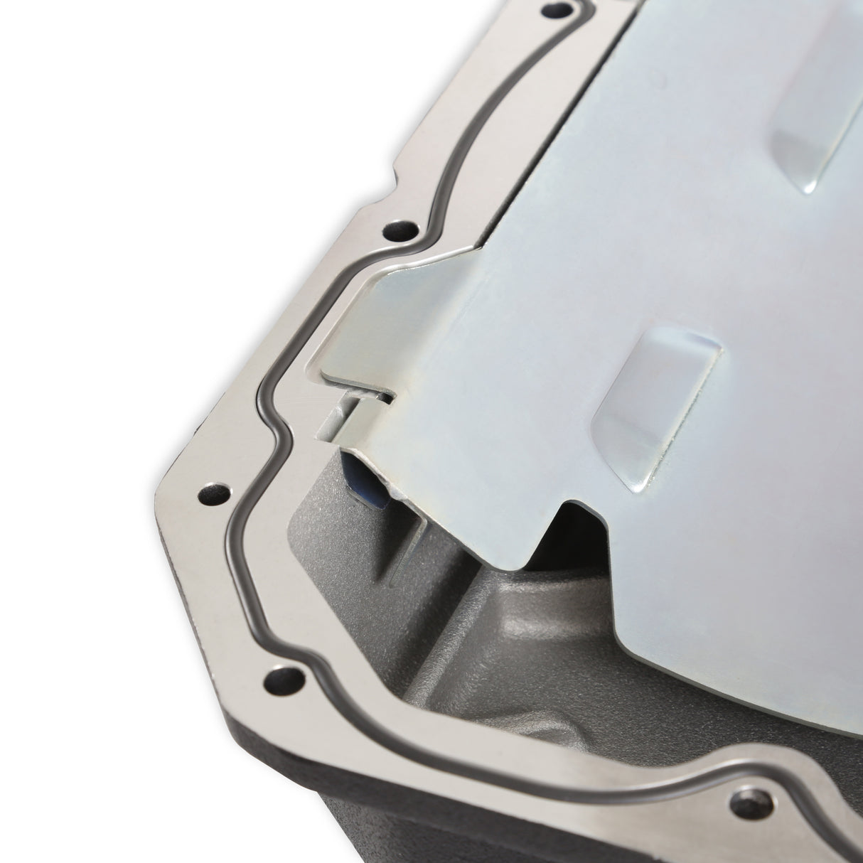 Holley 302-64BK Gen III Hemi Swap Oil Pan - Mid-Sump - Hellcat - Black