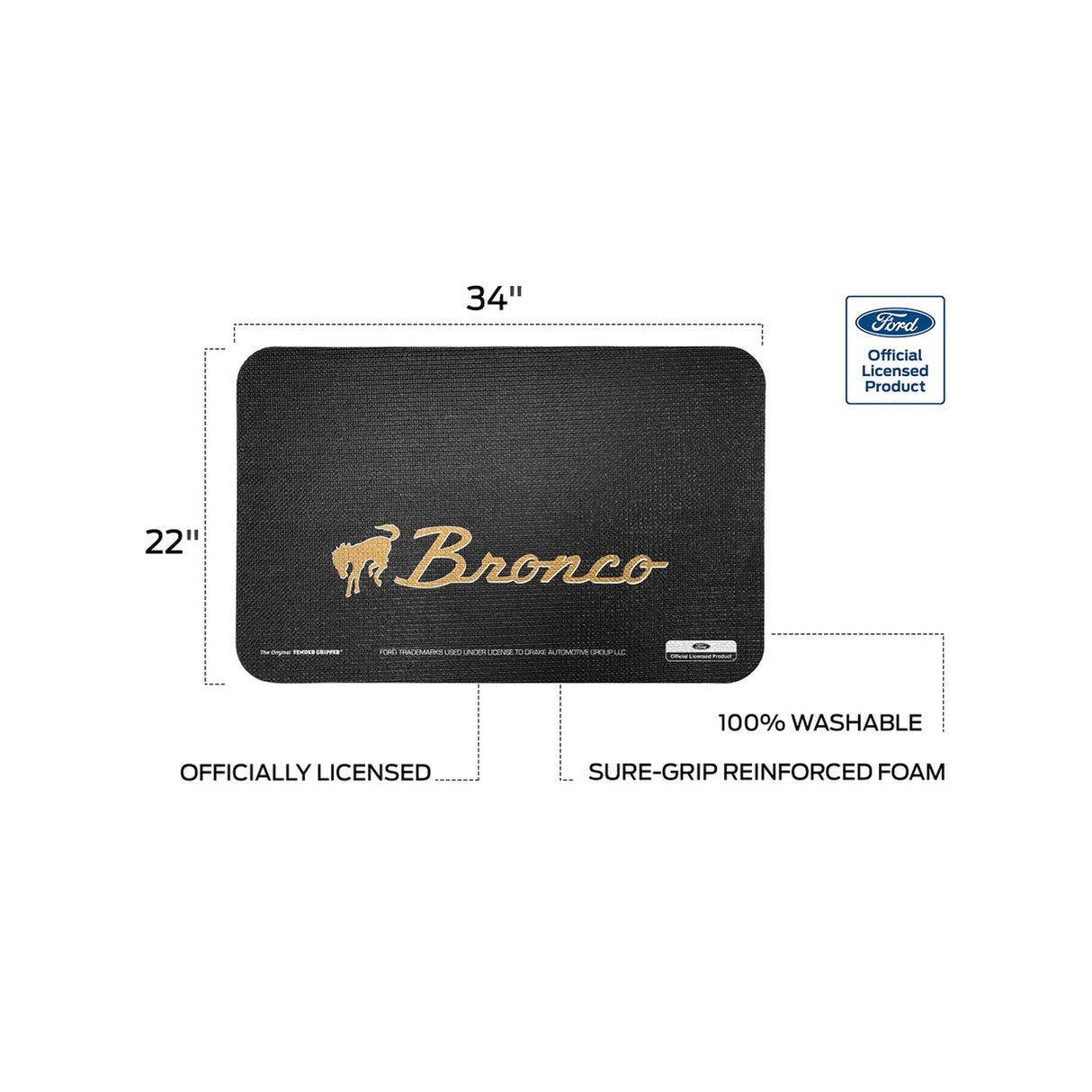 Fender Gripper Bronco Mat - FG2141