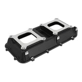 Holley 300-207BK-2 Hi-Ram Intake Plenum Top Only - 2 x 4150 - Flat Black Finish