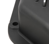 Mr Gasket Transmission Oil Pan - Black Aluminum - 9795BMRG