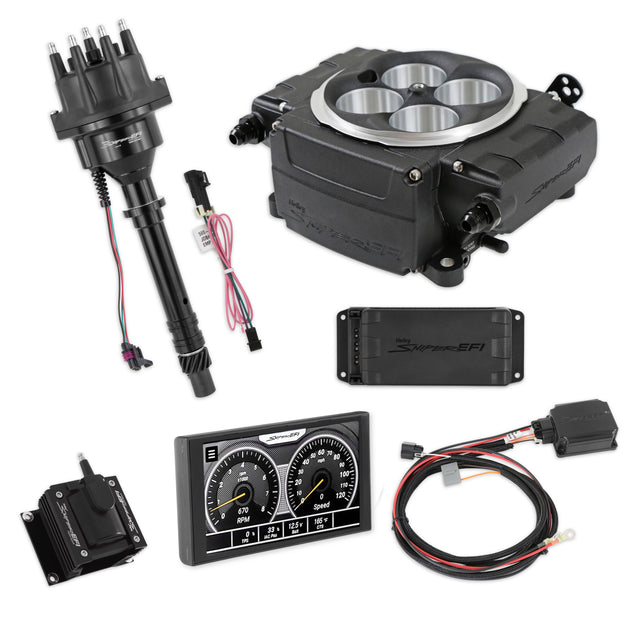 Holley 550-511-5PX-SBC Sniper 2 EFI Bundle with HyperSpark Ignition System
