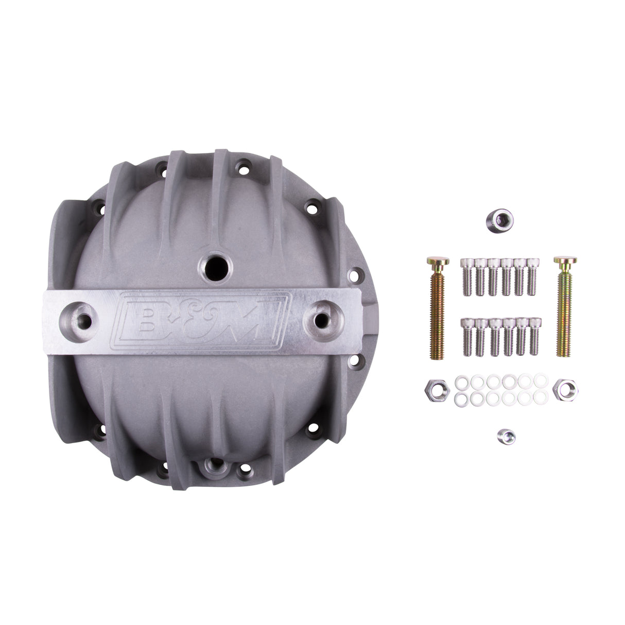 B&M Hi-Tek Aluminum Differential Cover for GM 8.875-inch 12-bolt Car - 70500