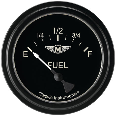 Classic Instruments Moal Bomber 2-5/8" Fuel Level Gauge - MA209BLF