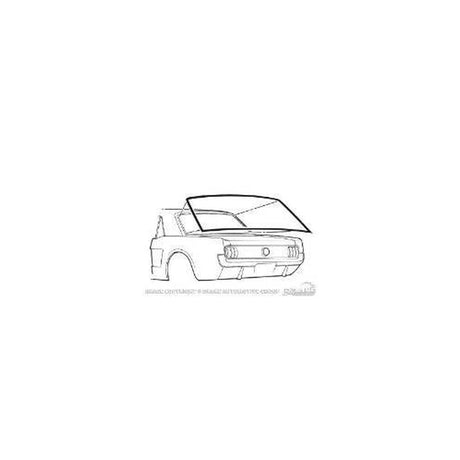 Scott Drake Rear Window Seal - C5ZZ-6542084-A