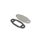 Mr Gasket Fuel Pump Block Off Plate - Chrome - 1517