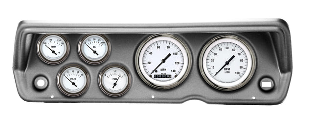 Classic Instruments 70-76 DUSTER WHITE HOT 6ga SET-MOPAR - CDDU70WH01BA