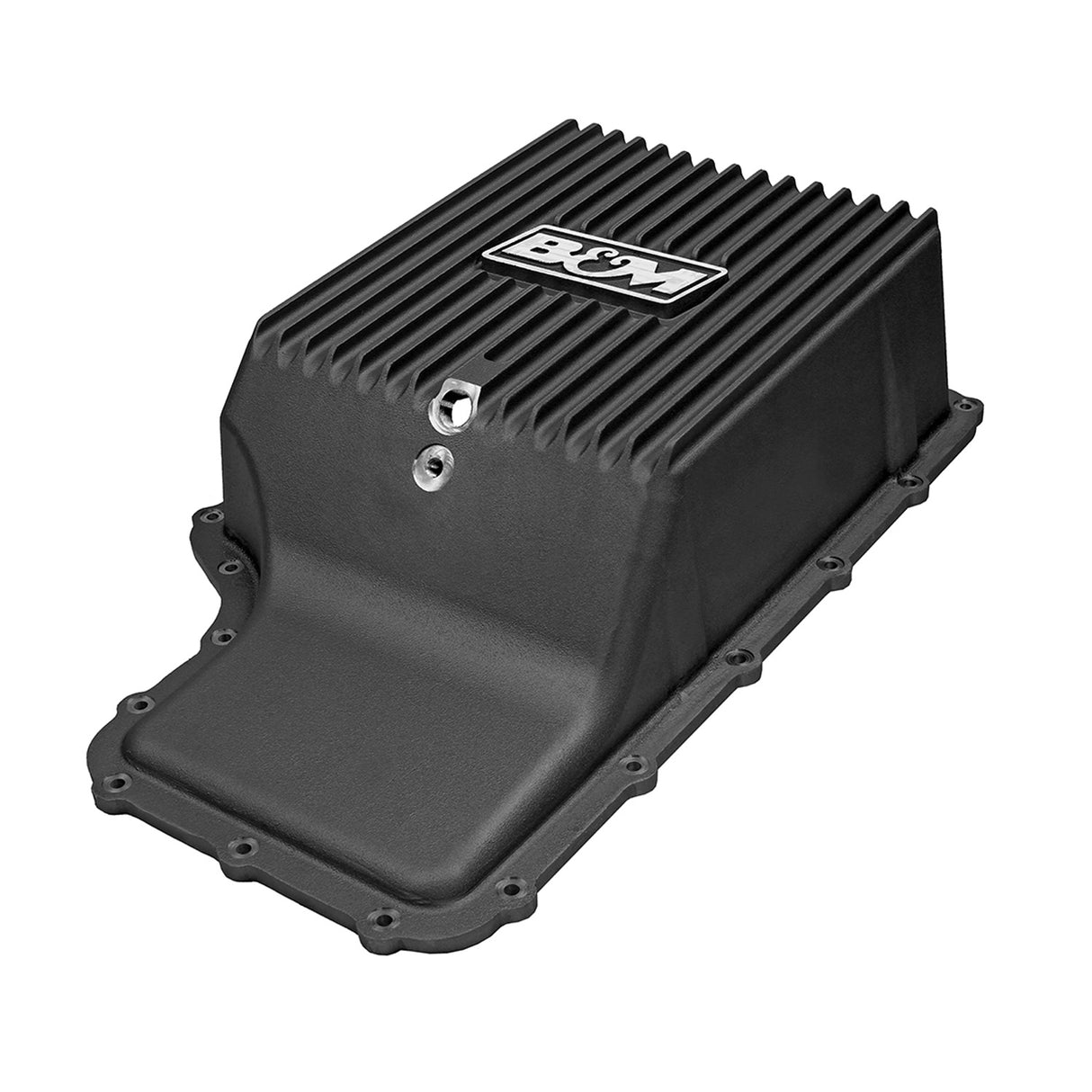 B&M HI-TEK DEEP TRANSMISSION PAN - Black - 71397