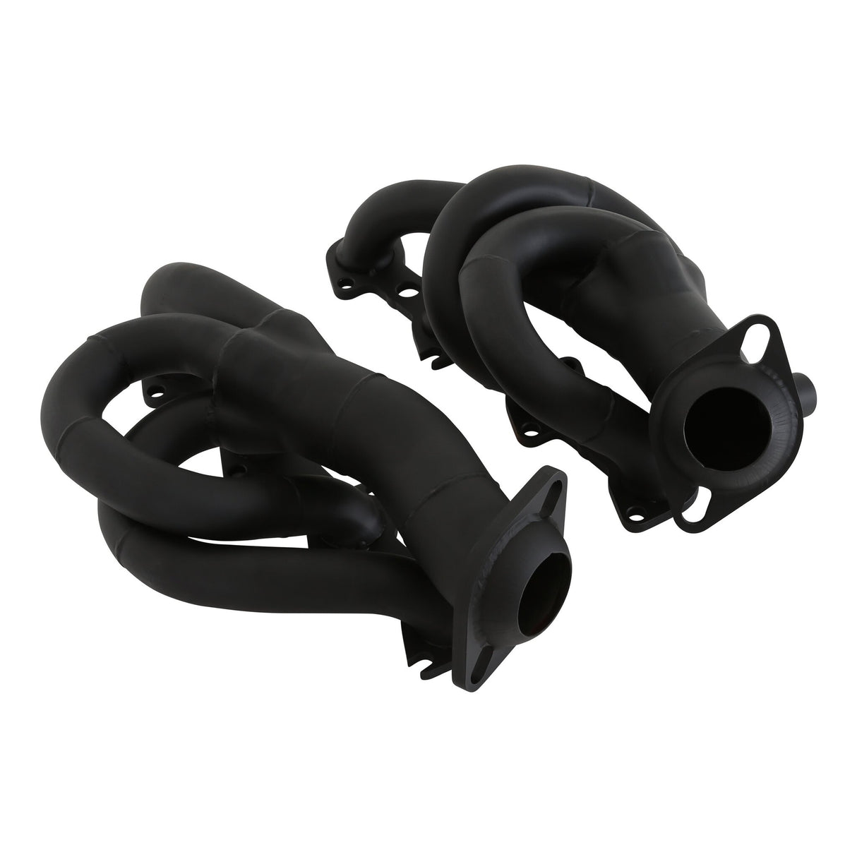 Flowtech Shorty Headers - Black Painted - 91670FLT