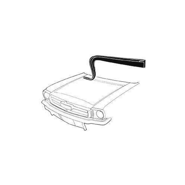 Scott Drake 64-66 Cowl to Hood Seal - C5ZZ-16740-A