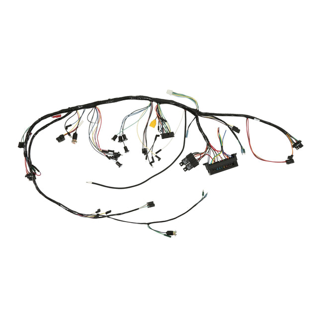 Scott Drake Under-Dash Harness with Premium Fuse Box and Relays - C6ZZ-14401-PFB