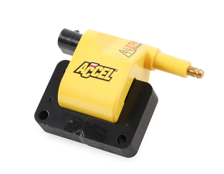 ACCEL Ignition Coil- SuperCoil- Dodge/Jeep/Plymouth/Chrysler Remote-Yellow-Individual - 140021