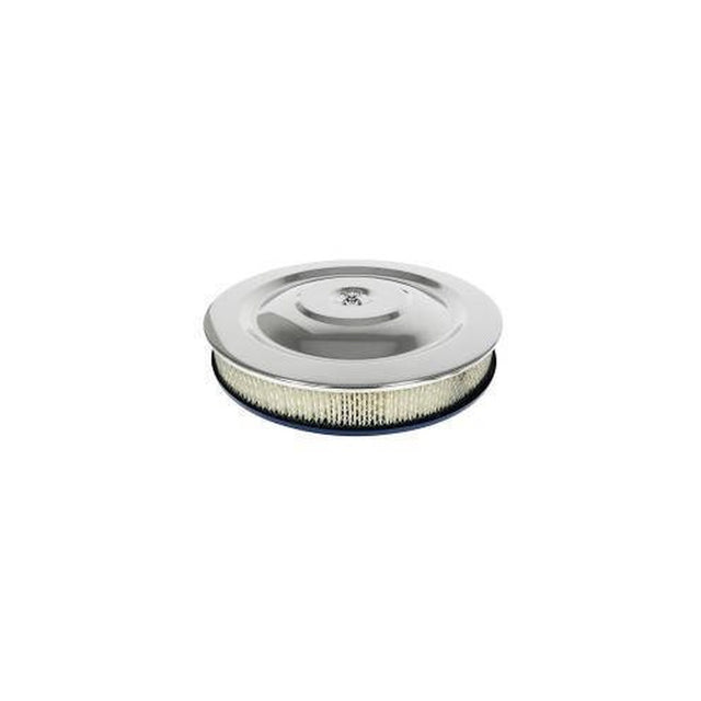 Scott Drake Chrome HiPo Air Cleaner Assembly With Offset Base - C5ZZ-9600-W-OS