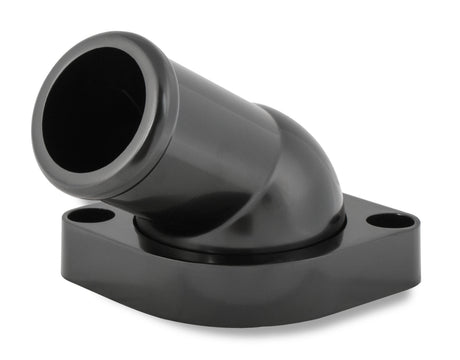 Mr Gasket Mr. Gasket GM LS Water Neck - Swivel - 30 Degree Angle - Black - 2670BK