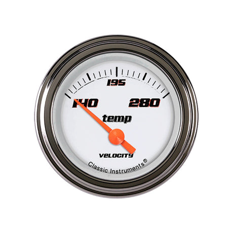 Classic Instruments VELOCITY WHITE 2IN WATER TEMP - VS26WSLF