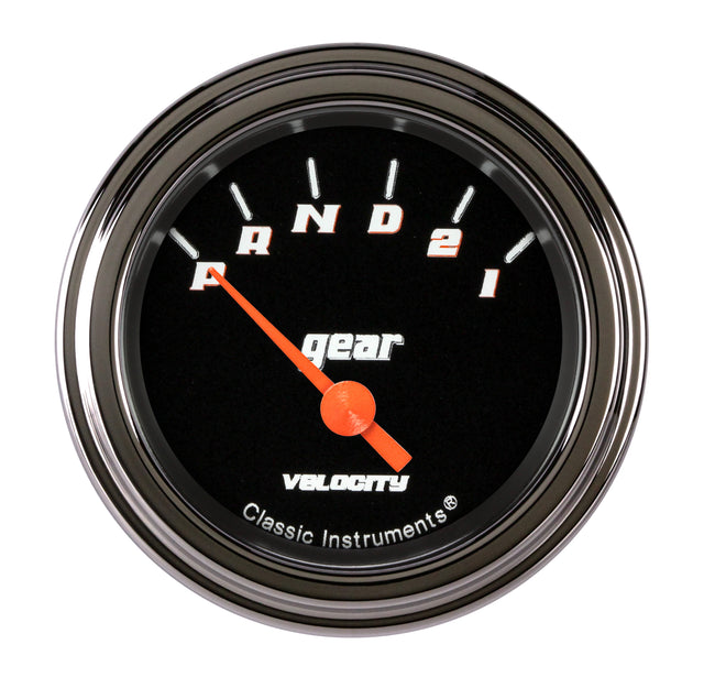 Classic Instruments VELOCITY BLACK 2IN GEAR SEL NO OD - VS07BSLF