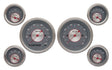 Classic Instruments Silver Series Six Gauge Set - SS01SLF
