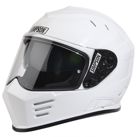 Simpson Motorcycle Ghost Bandit Helmet - White SM - GBDS1