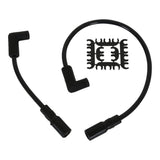 ACCEL Custom Wire Set - 2000-2017 Softail - w/ carb or FI - 8MM - Black - 171100-K