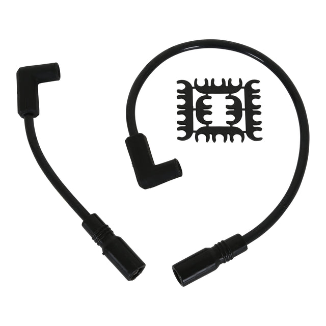ACCEL Custom Wire Set - 2000-2017 Softail - w/ carb or FI - 8MM - Black - 171100-K