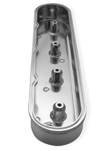 Holley 890014 Sniper Valve Cover - Fabricated Aluminum - GM LS Engines - Natural Anodized