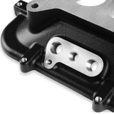 Holley 300-267BK Mid-Rise Plenum Base Adapter Kit - Black