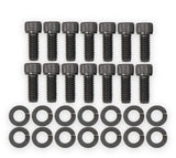 Mr Gasket Transmission Oil Pan - Black Steel - 9745BMRG