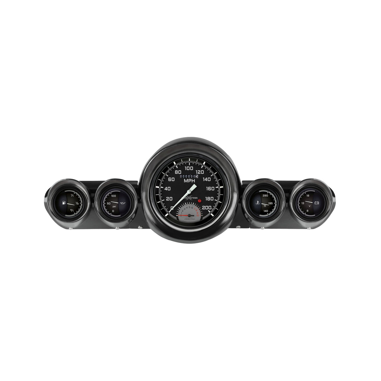 Classic Instruments AutoCross Gray 1959-60 Full-size Chevy - CH59AXG65